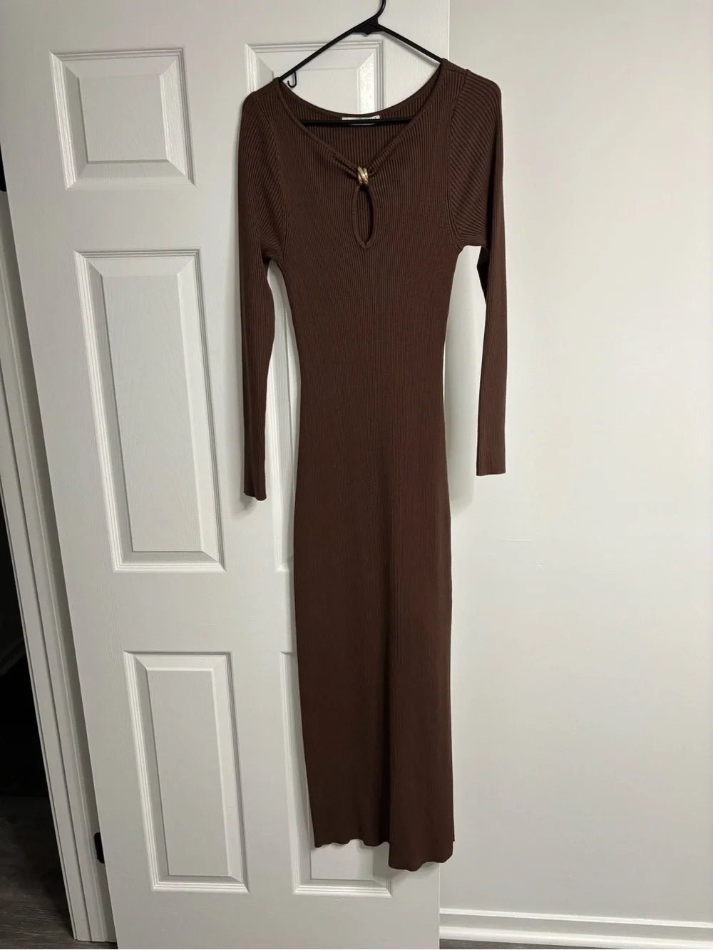 Abercrombie & Fitch Keyhole Sweater Dress size Large Tall